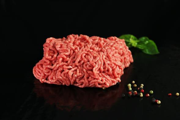 Hakket okse 8-12% fedt 400g