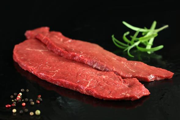 Kalve Wienerschnitzler skåret af inderlår