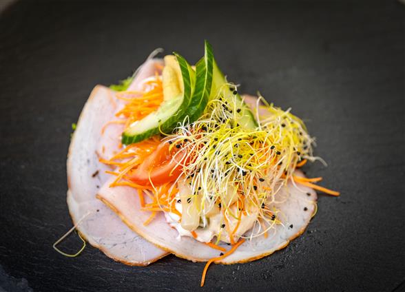 Ekstra luksus - Skinke og italiensk salat