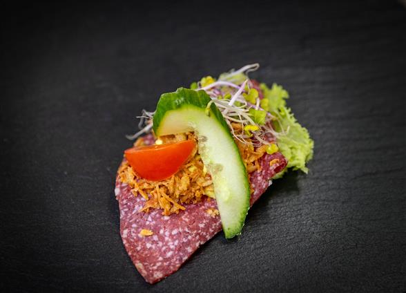 Smørrebrød - Spegepølse