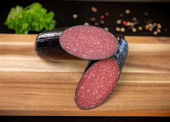 Oksespegepølse