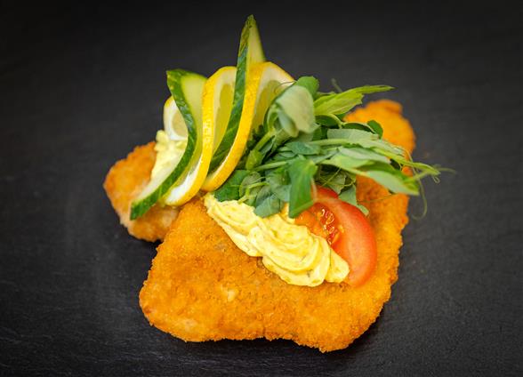 Ekstra luksus - Fiskefilet og remoulade