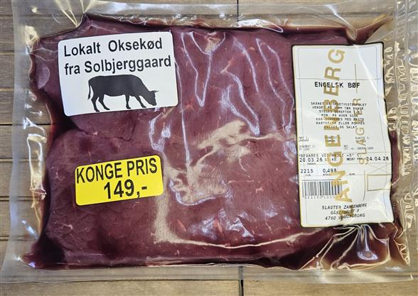 JA TAK FREDAG 💥 2STK ENGELSKBØF 149,-