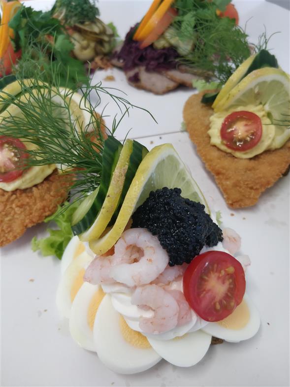 Ekstra Luksus smørrebrød