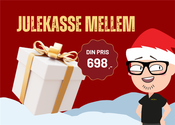 Julekasse mellem