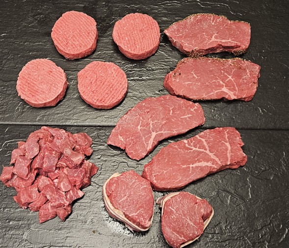 Lækker Wagyu kød pakke tykstegsfilet