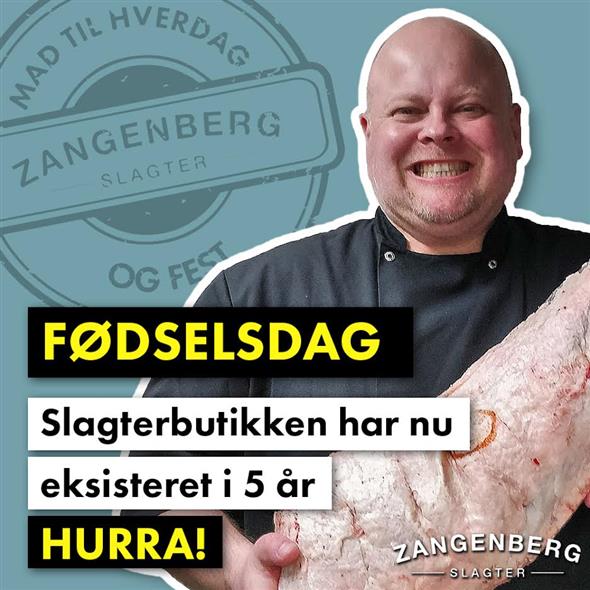 5 Års fødselsdag - 4kg Hakket skinkekød