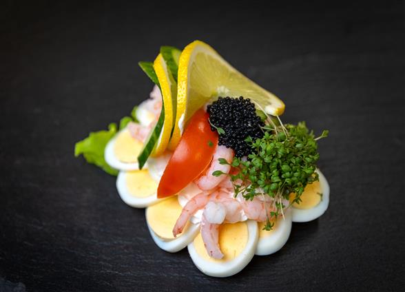Ekstra luksus - Æg og rejer og mayonnaise