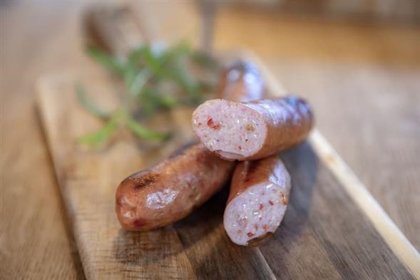 Gourmetpølser med Tomat og Gouda ost