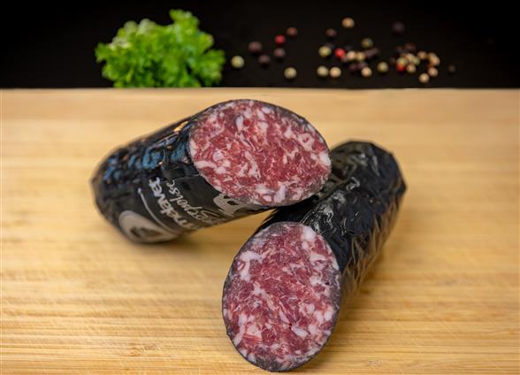 Kobe spegepølse med alm krydderi