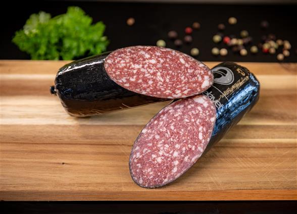 Spegepølse med hvidløg
